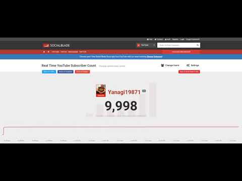 Live 10K Subscriber Count  Skip To 4:55