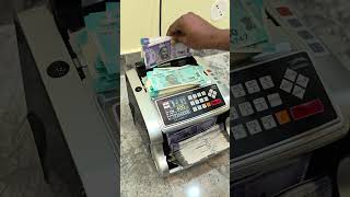 Note Money Counting Machine Overload #money  #note #fast #trending #youtube #shorts #fun #2025