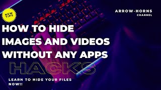 How to hide Photos/ Video without any app #hidephoto #hideimage #hidevideos #hideapps