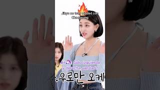 Jihyo no tuvo piedad con Chaeyoung #twice #jihyo #chaeyoung #kpop #shorts