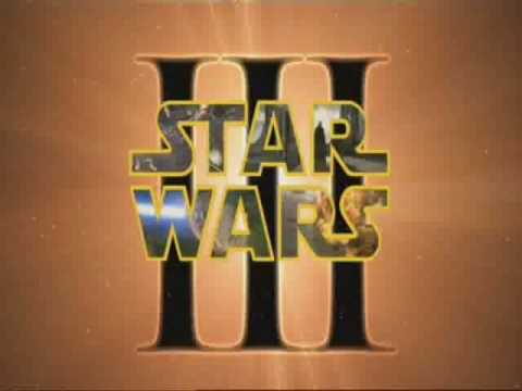 Star Wars episode 3 - Start dvd title