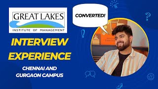 Interview and WAT Experience of Great Lakes (GLIM PGPM) Chennai and Gurgaon Campus (Converted) - CAT