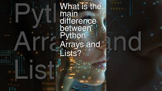 Today’s Question:  What is the main difference between #python Array and Lists? #interviewprep