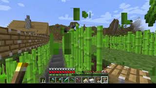 【minecraft】あきクラ２！#190「土まみれのサトウキビ畑」