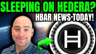 WHY DOES EVERYONE SLEEP ON HEDERA HBAR!  HBAR CRYPTO NEWS TODAY!