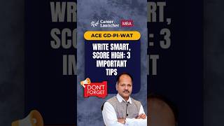 WAT in IIM: 3 Must-Know Tips to Ace It! #wat #gdpi #shorts