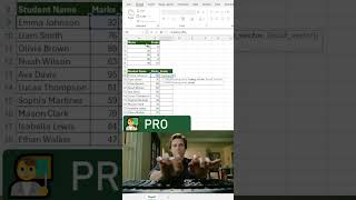 🚀 Lookup grades instantly in Excel! #excel  #excelfunctions  #excelforbeginners