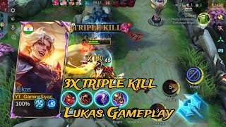 New Hero Lukas Gameplay - Mobile Legends Bang Bang