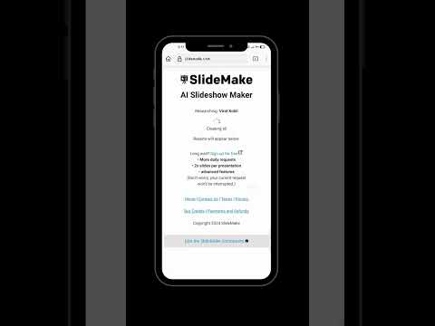 No Time? No Problem! Create Presentation slides with AI in Minutes #Short #shorts #youtubeshorts
