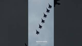 Top Arrival. F15 x 6 from Mountain Home.Amazing sight.#f15 #aviation #planespotting #avgeek #jet #uk