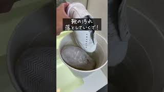 傷つかない靴の洗い方。 #short #掃除 #掃除術 #靴クリーニング #ずぼら