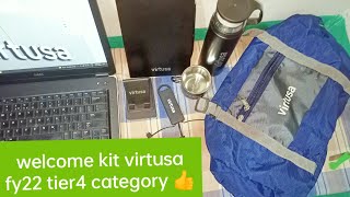 Welcome kit from virtusa /2022 tier4 category 👍