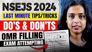 NSEJS 2024 : Last minute Tips & Tricks | VOS #nsejs2024 #scienceolympiad