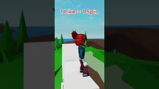 1 like= 1 spin    #roblox  #robloxfun  #robloxbaby  #funnyshorts  #funnygames  #funnyvideos