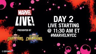 Marvel LIVE from NYCC 2019! | Day 2