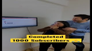 Happy 1000 Subscriber😔 #shorts #ytshorts #viral #trendingshorts #dream #1k #happy #like