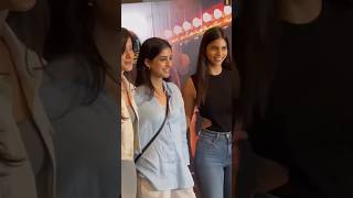 Navya Naveli Nanda Along With Her Friends Suhana Khan And Shanaya Kapoor At Movie Event  Throwback