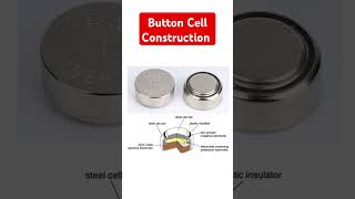 Button Cell Construction #battery #cell #electronicseducation #electronicsrd #electronics