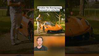 Christian Von Koenigsegg’s personal car collection…