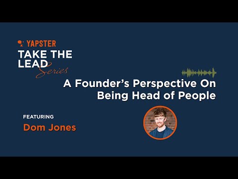 A founder’s perspective on being Head of People