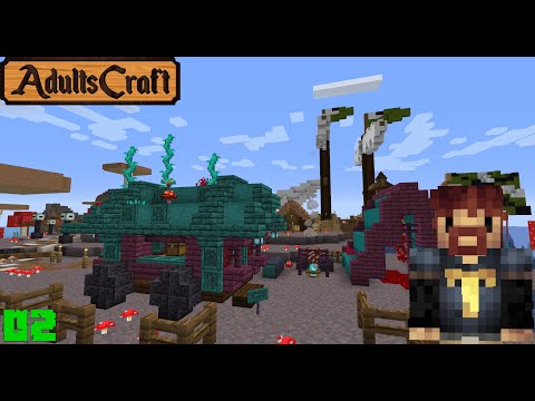 Adults Play Vanilla Ep 2 - The Travelling Tradesman!
