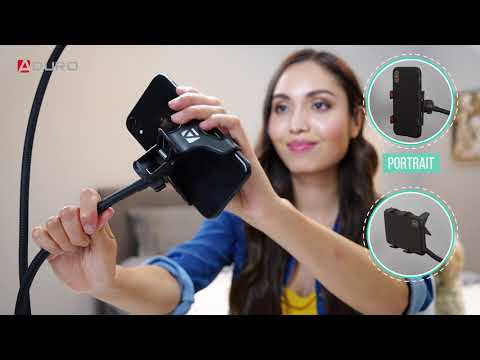 Aduro U-Stream Junior Social Media Influencer Ring Light Streaming Studio