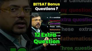 BITSAT Exam Bonus Questions😱😱#bitsat #bitsat2024 #bitsatpreparation #bits #bitspilani
