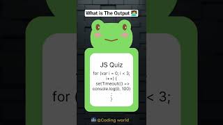 JS Quiz 😲 | Can You Guess the Output? | JavaScript Interview Question #shorts