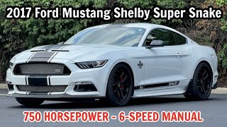 The Incredible Ford Mustang Shelby Super Snake - 750 Horsepower with 6 SPEED MANUAL! w Chris Moran