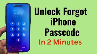 How To Unlock My iPhone Without Passcode If Forgot|Unlock iPhone With Emergency Call Without iTunes