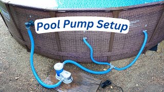 Coleman Pool Pump Installation