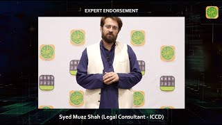 𝐒𝐲𝐞𝐝 𝐌𝐮𝐚𝐳 𝐒𝐡𝐚𝐡, Legal Consultant at ICCD, at our recent PDMS event featuring Dr. Bilal Philips.