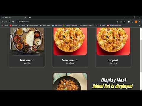 Food Finder | React.js, Redux, Firebase