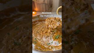 No - cream Restaurant Style Dal Makhani ✨❤️🥰 #festive#diwali#indianfood#recipe