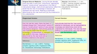 Recognizing plagiarism
