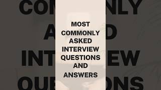 Answering most common interview questions #jobinterview #interviewtips #interviewpreparation #answer
