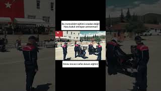 Jandarma’da hız, denge ve disiplin bir arada! 🏍️ #jandarma #motosiklet #eğitim #shorts #vatan #asker