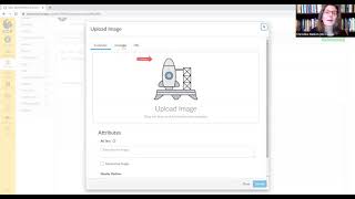 Webcourses - How to embed a photo in a Discussion Board post