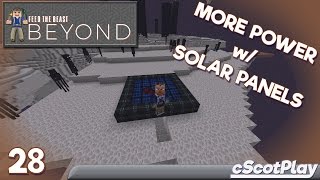 FTB Beyond w/ cScot – Ep 28 : Environmental Tech – Solar Array
