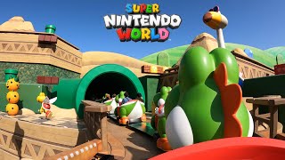 【4K60P】USJ ヨッシー・アドベンチャー / Yoshi's adventure ride at Universal Studios Japan "Super Nintendo World"