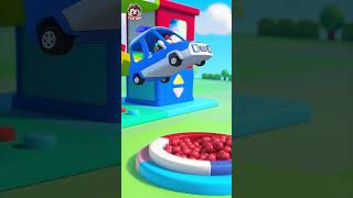 嘟叭叭~車車變色了 #babybus #寶寶巴士 #kidssong #兒歌 #shorts
