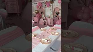 Minnie Mouse Theme Birthday Party 💖      #1yearsold ##mickeymouse #Birthday #Balloons #Miamivenue