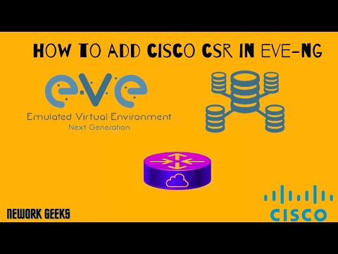 How to add Cisco CSR1000v Router in EVE-NG (In Hindi)