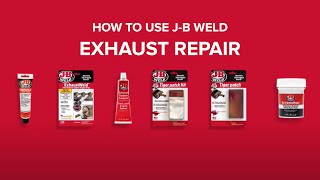 HOW TO USE J-B WELD EXHAUST REPAIR