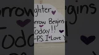 A Heart Full of Love | Elementary School Kindness Wall 💜 #psiloveyou