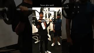 NEVER GIVE UP ☠️🙏🚹#shorts #ytshorts #foryou #foryoupage #shortsvideo #gymshorts