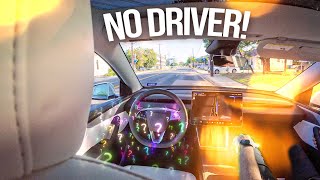 Driverless Tesla Robotaxi - First Look