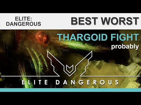 Elite Dangerous: Best Worst Thargoid Fight... probably