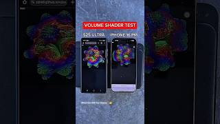 iPhone 16 Pro Max vs S25 Ultra VOLUME SHADER TEST - Who Will Stand Out❓, #shorts