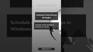 Data Backup Essentials: Never Lose Data Again  #computertips #dailytech #digitallife  #techtips